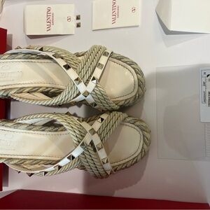Valentino Slide Espadrillas size 8